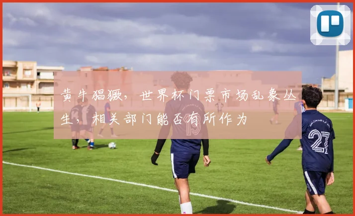 黄牛猖獗，世界杯门票市场乱象丛生，相关部门能否有所作为